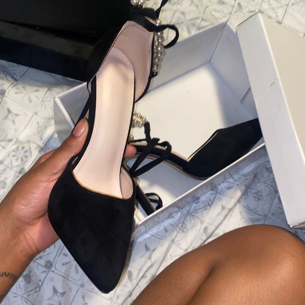 Strap heels